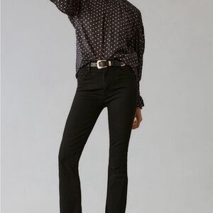 MOTHER The Insider Mid-Rise Crop Step Fray Jeans – Size 28 – NWOT